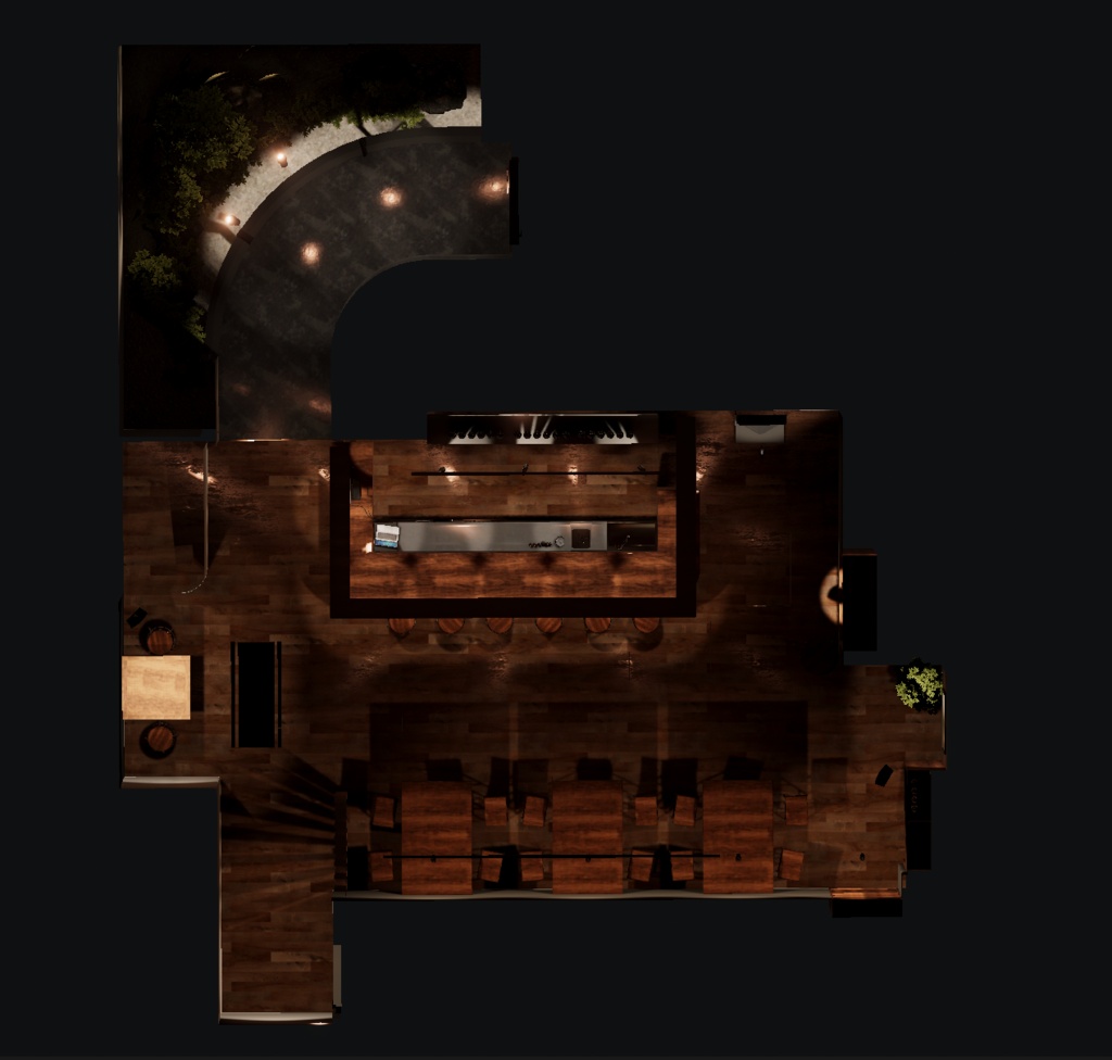 〔VRChatワールド販売〕Bar "Oakveil" < 街角のバー >