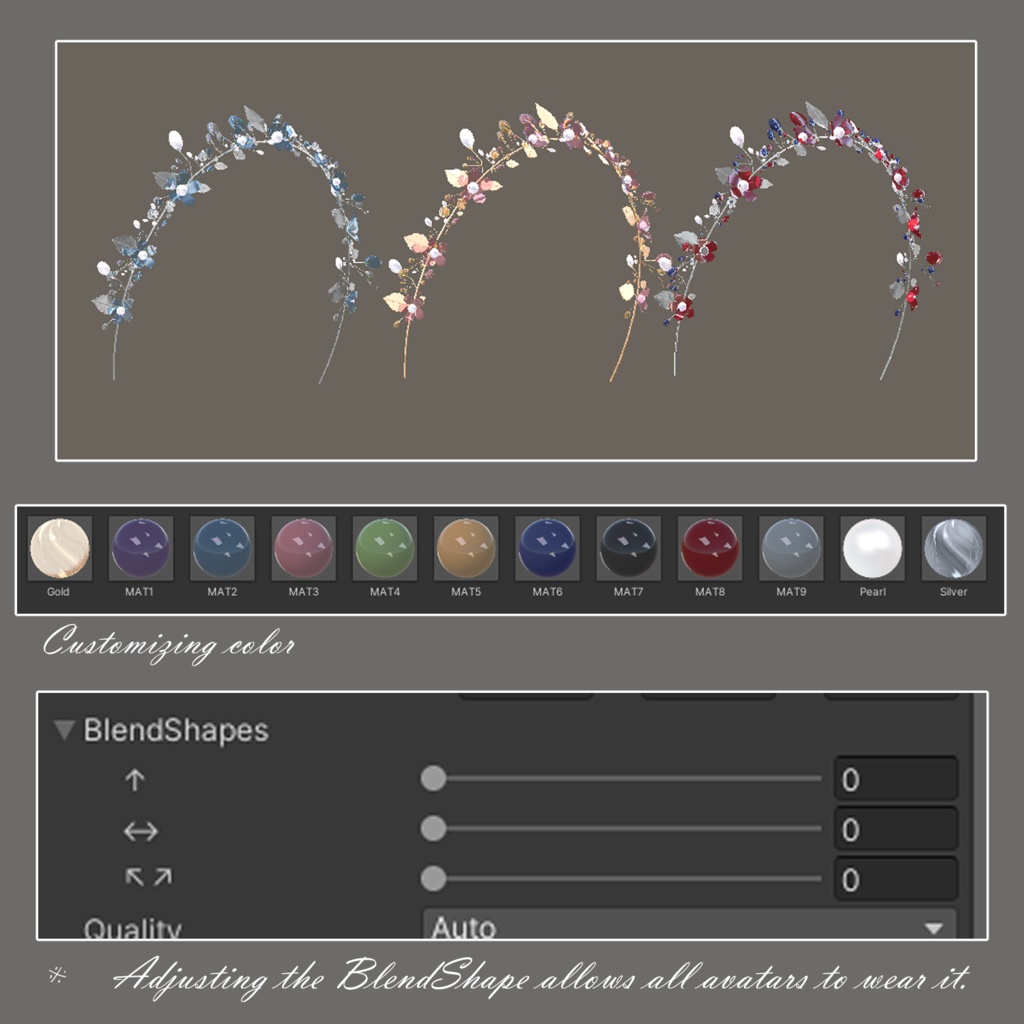 Flower Tiara / 花ティアラ