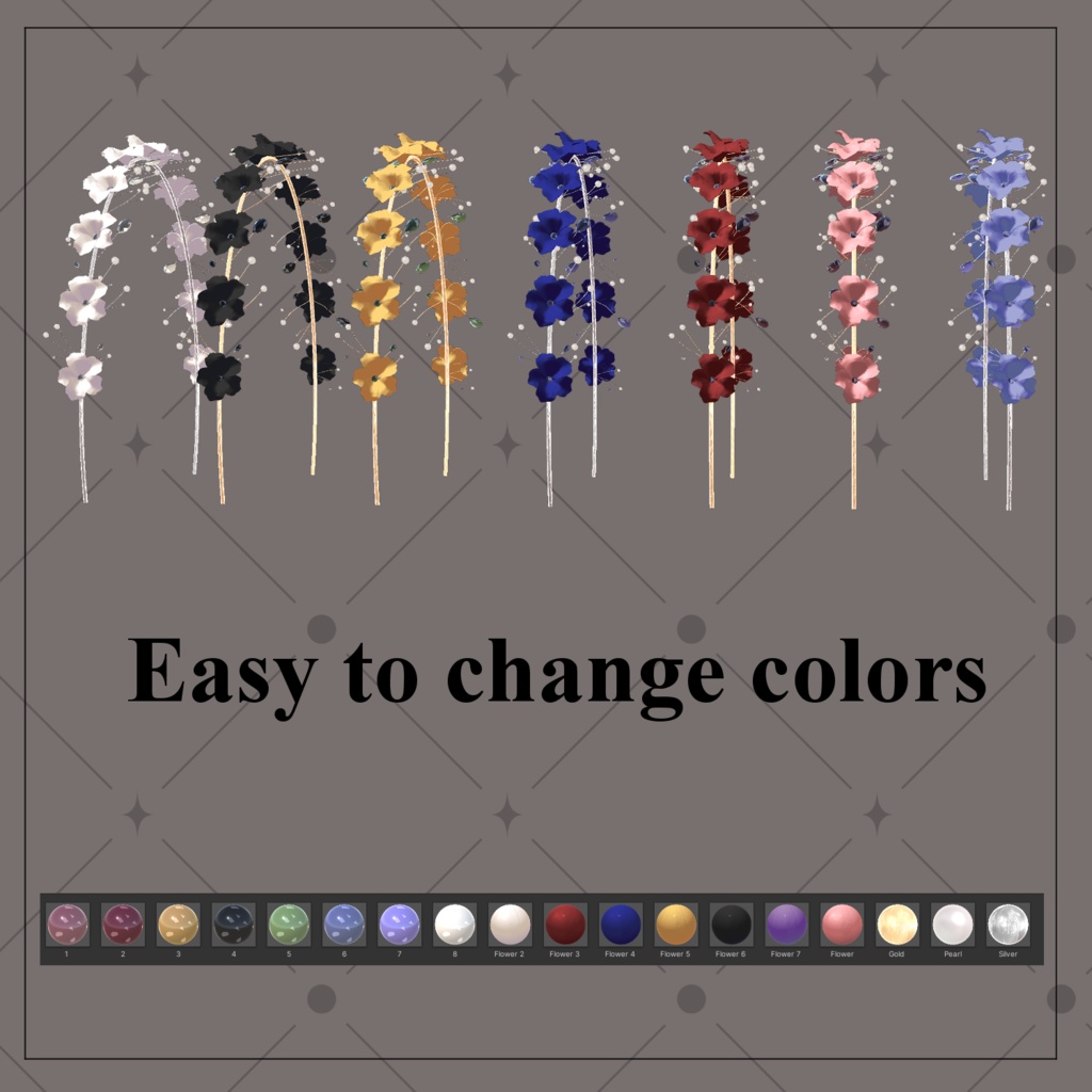 Romantic Floral Tiara