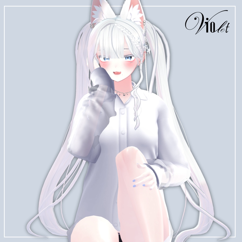 🖤 2WAY HIP & Lovely Sidetail/Twintail Hair  - For Kikyo【桔梗】