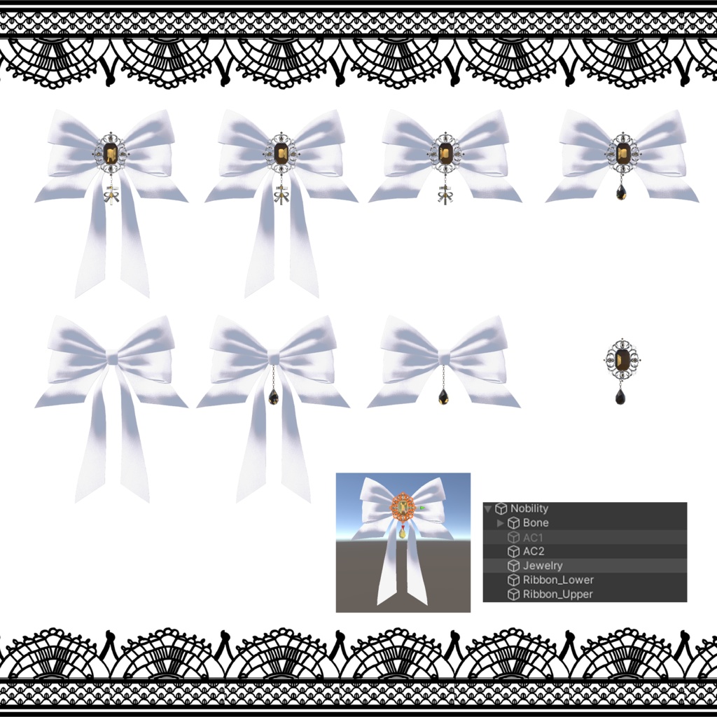 Nobility - Gothic ribbon