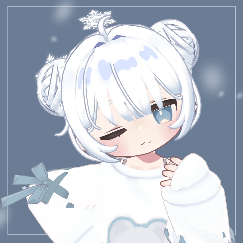 🥟Side Bun Hair for kipfel(キプフェル)