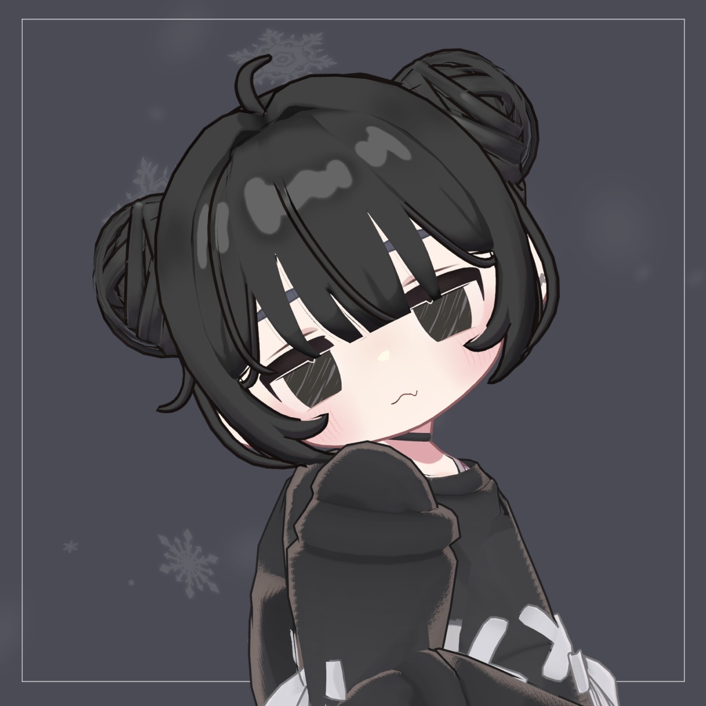 🥟Side Bun Hair for kipfel(キプフェル)