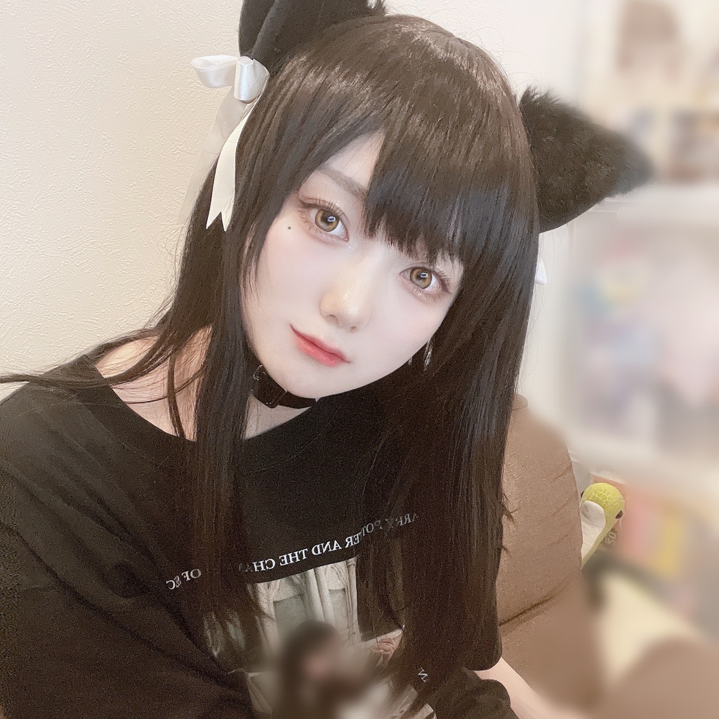 黒猫🐈‍⬛チェキ〜ハロウィンデコするよ