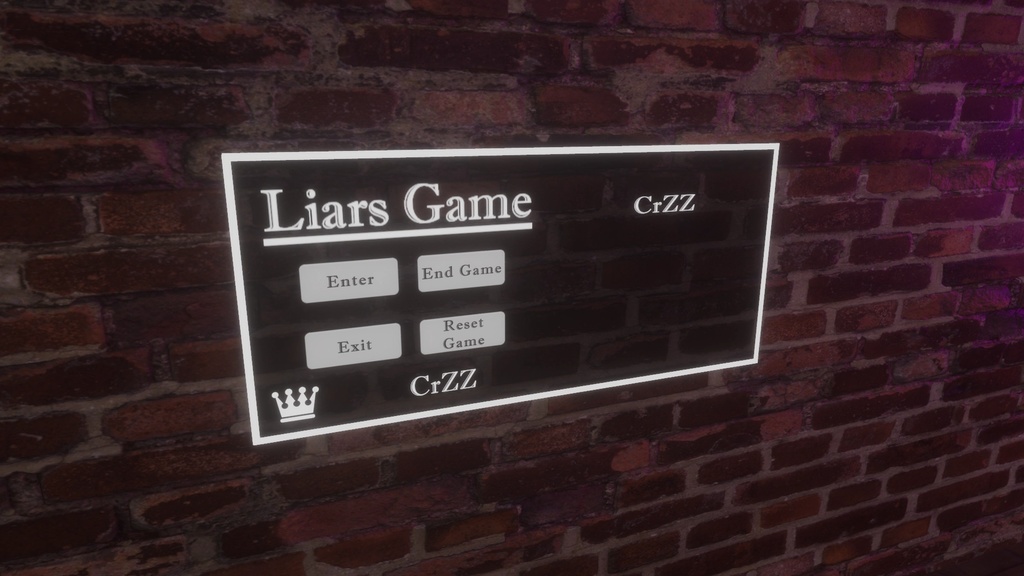 VRC Liars Game ( ライアーズ ゲーム)