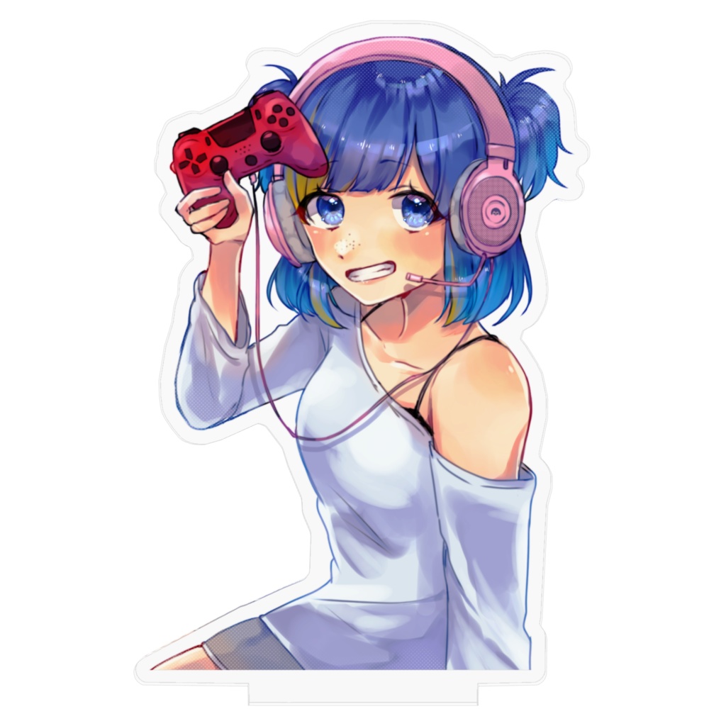 一緒にゲームしてくれる彼女アクスタ