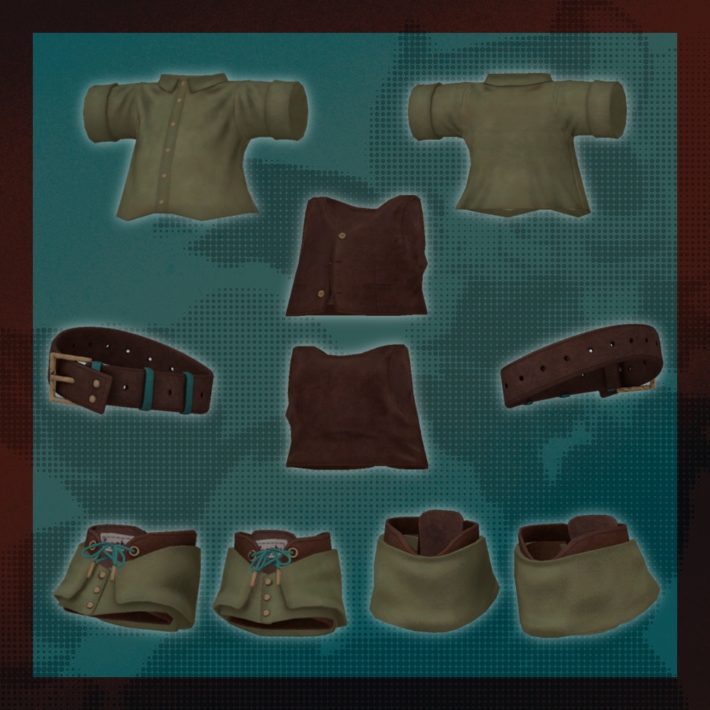 【VRC想定衣装】Lost Roar【ちびとら対応】