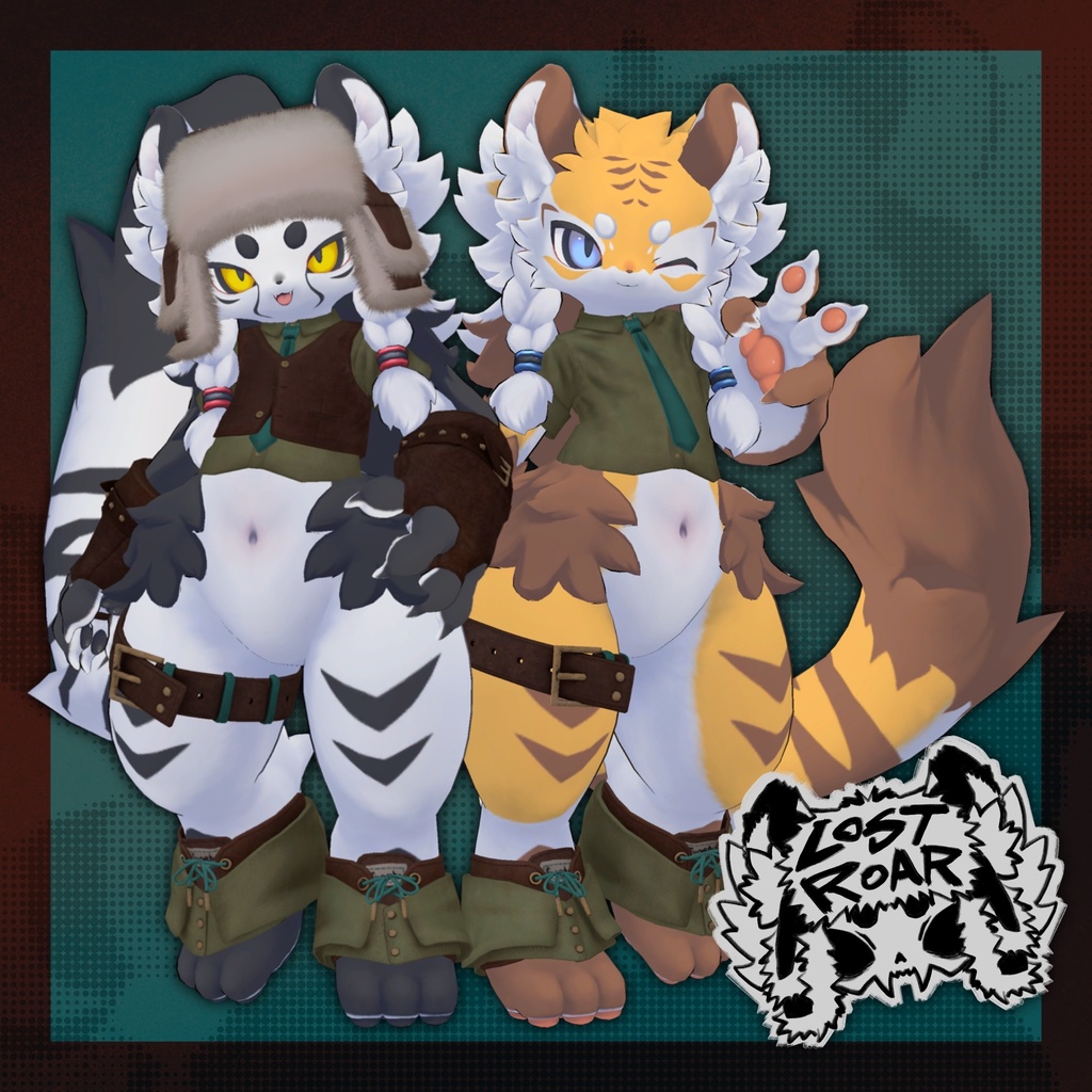 【VRC想定衣装】Lost Roar【ちびとら対応】