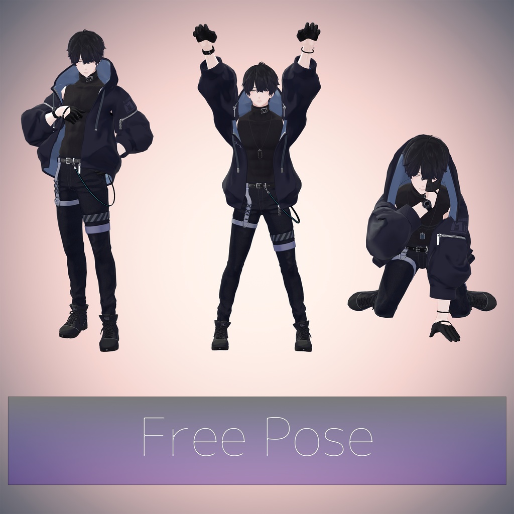 【一部無料pose】DA_Ⅳ Pose set.2
