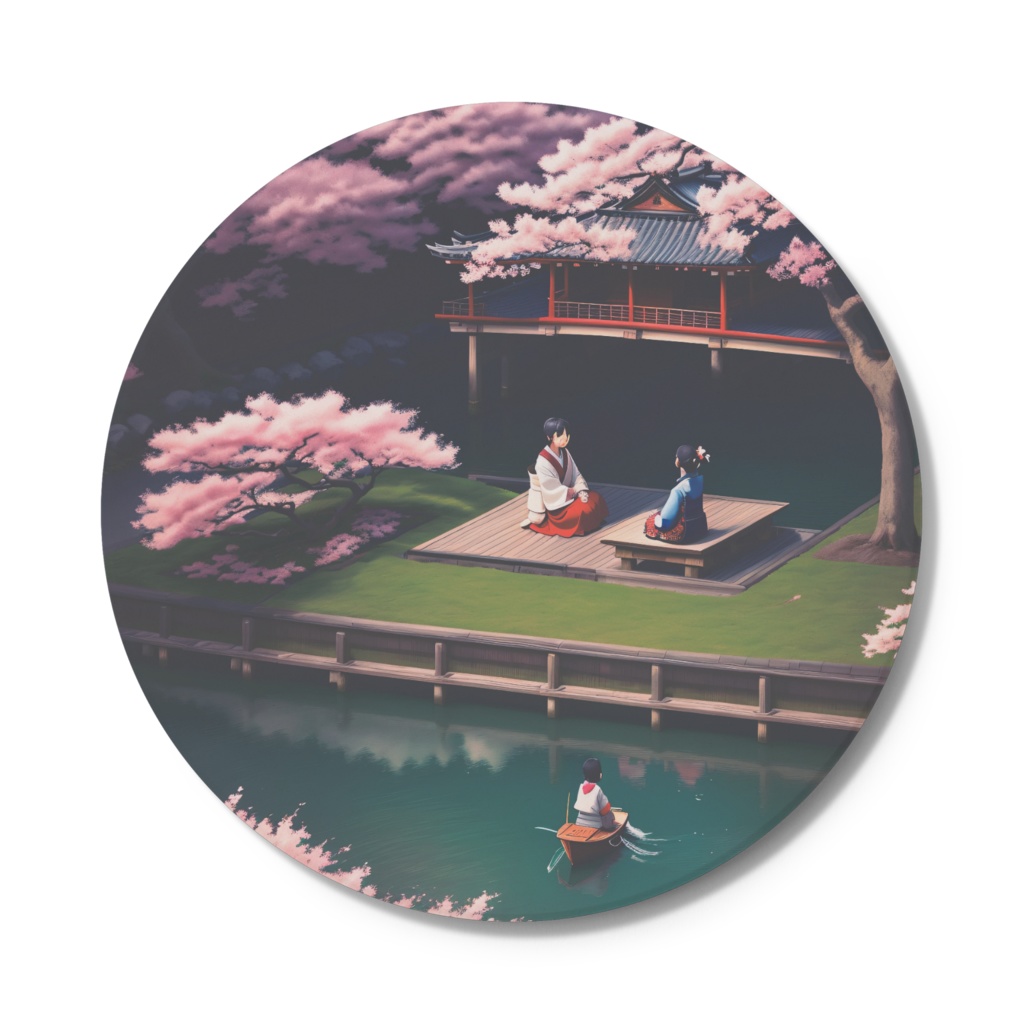 舟遊びとお茶会