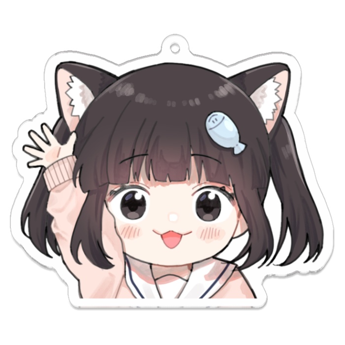 《アクキー》ひらめのアクリルキーホルダー セット売りやサイン付きも!🈶【受注生産】