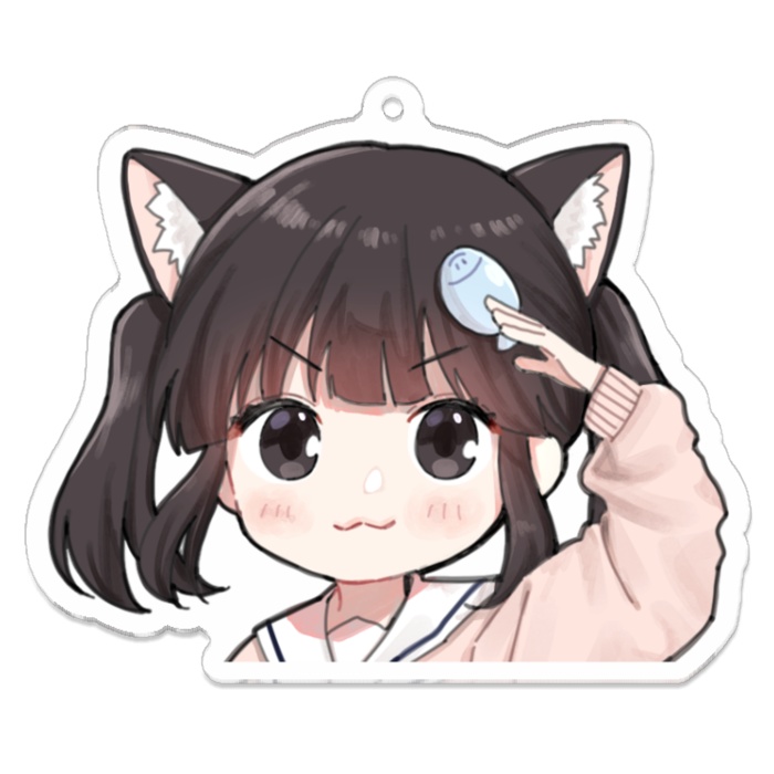 《アクキー》ひらめのアクリルキーホルダー セット売りやサイン付きも!🈶【受注生産】