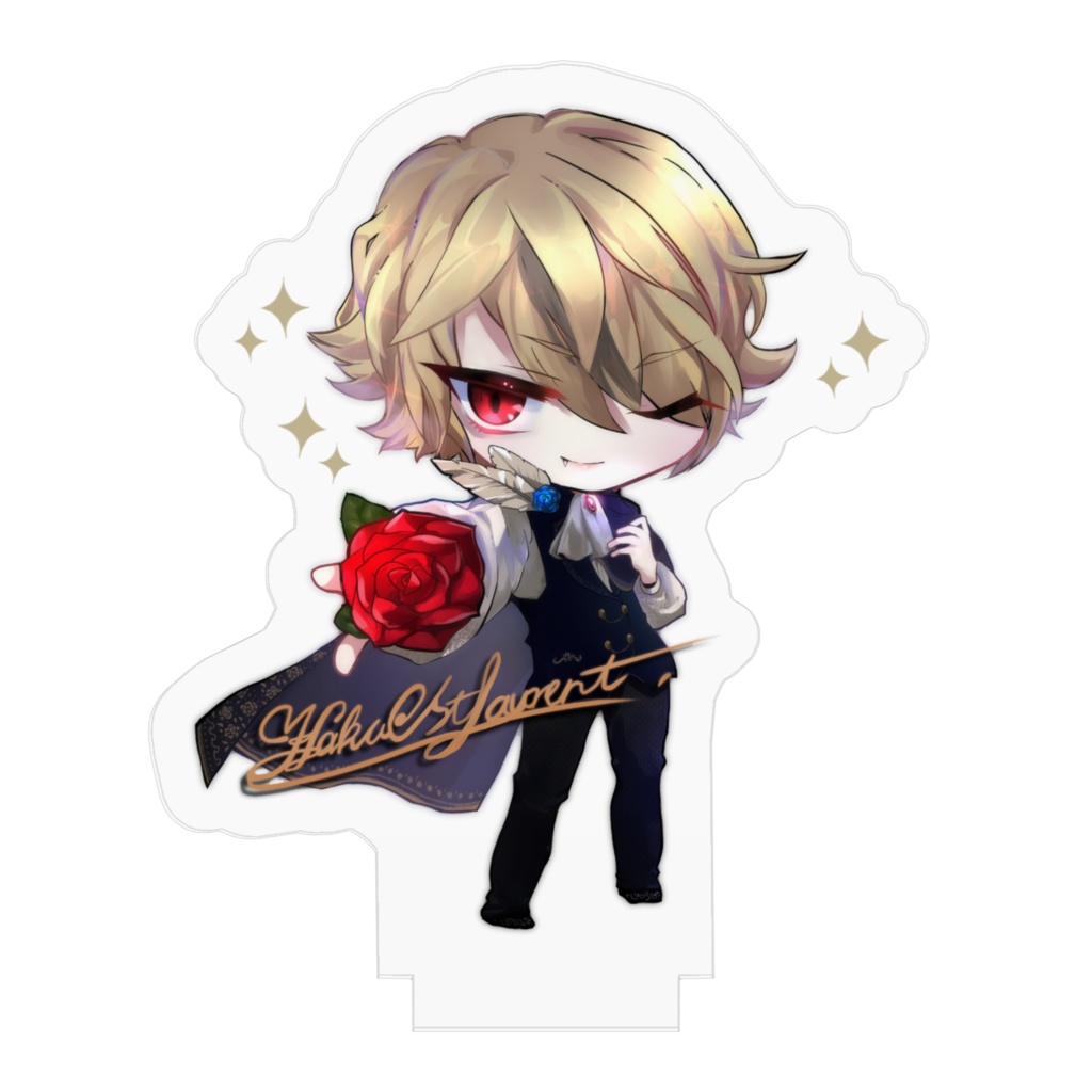 【3Dモデル付き】領主のエレガントアクリルフィギュア