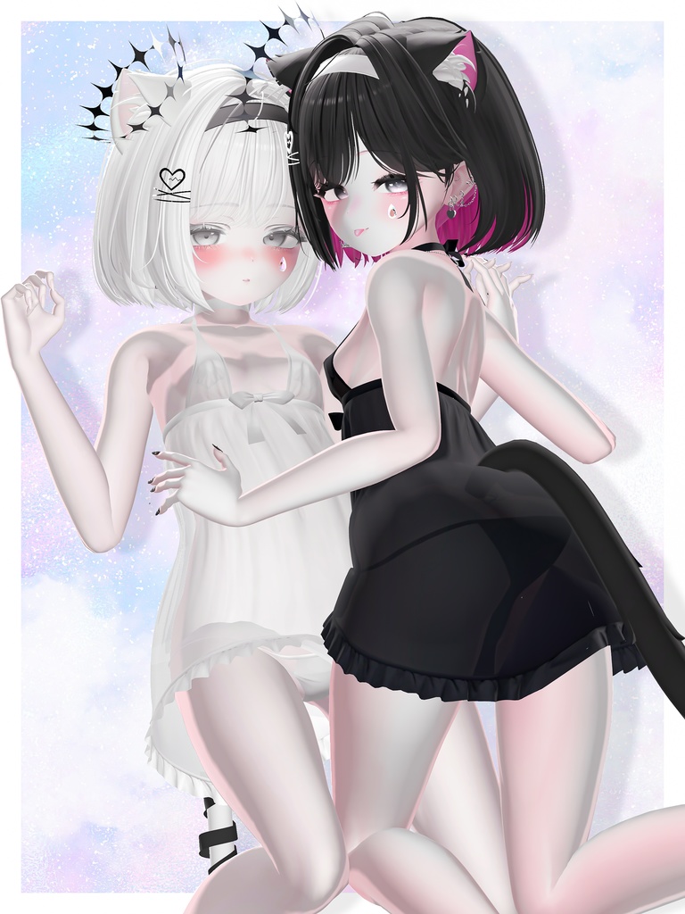 【14-Avatars】See-Trough-Lingerie-透け感ランジェリー【しなのショコラミルティナミルフィエク真央対応】