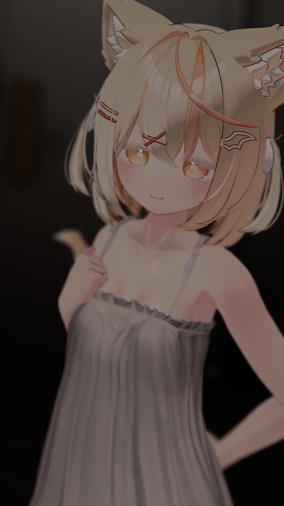 【20-Avatars】Sleep Camisole Dress‐ぽやしみキャミワンピース【しなのショコラミルティナミルフィエク真央対応】