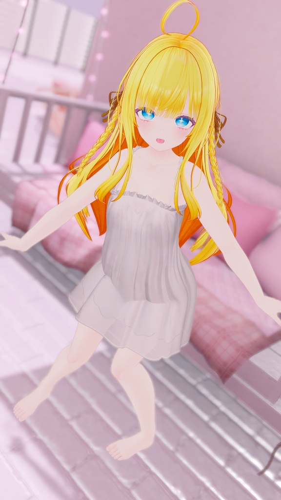 【20-Avatars】Sleep Camisole Dress‐ぽやしみキャミワンピース【しなのショコラミルティナミルフィエク真央対応】