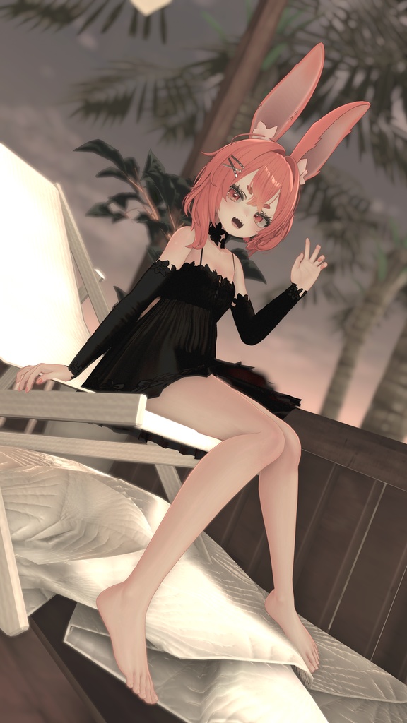 【17-Avatars】Sleep Lily Dress‐ぽやしみリリィワンピース【しなのショコラミルティナミルフィ真央対応】