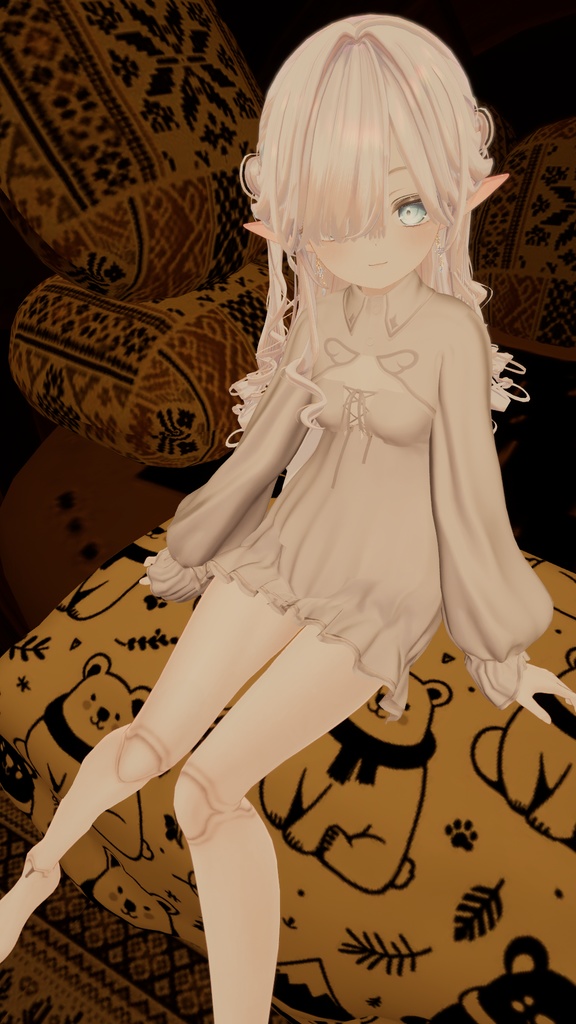 【14-Avatars】Luminous flare dress-ルミナスフレアワンピース【しなのショコラミルティナエク対応】