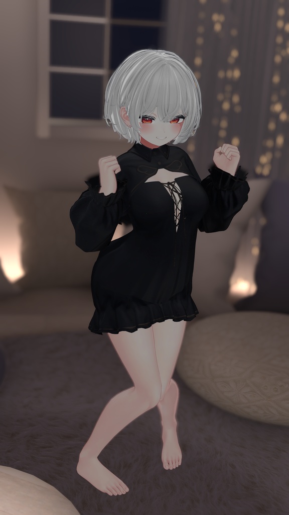 【14-Avatars】Luminous flare dress-ルミナスフレアワンピース【しなのショコラミルティナエク対応】