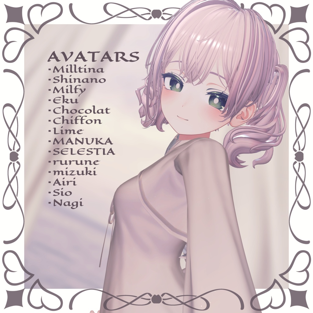 【14-Avatars】Luminous flare dress-ルミナスフレアワンピース【しなのショコラミルティナエク対応】