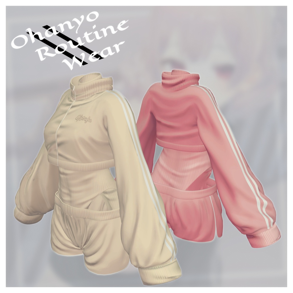 【18-Avatars】☆発売記念セール開催中☆Ohanyo Routine Wear-おはにょルーティンウェア【しなのショコラミルティナエク対応】