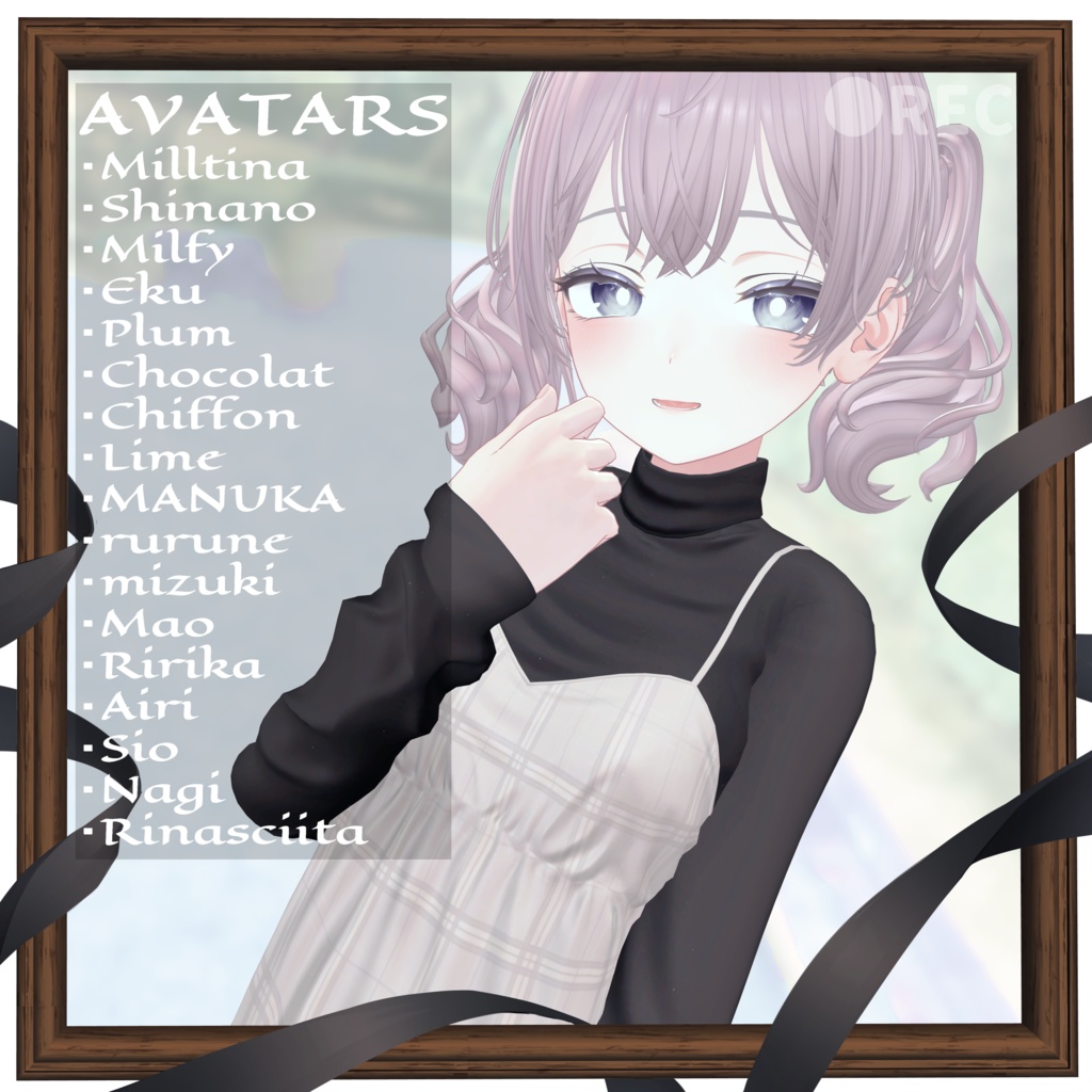 【18-Avatars】☆発売記念セール開催中☆Ohanyo Layered Dress-おはにょレイヤードワンピース【しなのラムネミルティナプラム対応】