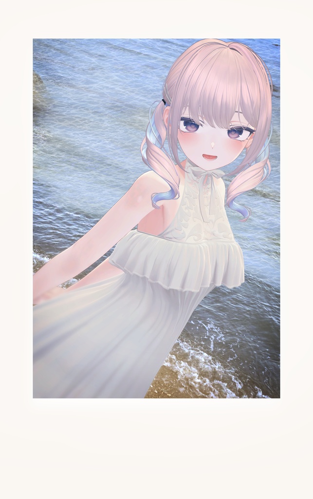 【19-Avatars】☆発売記念セール開催中☆Sleep Summer Dress-ぽやしみサマーワンピース【しなの海咲ラムネまよ対応】