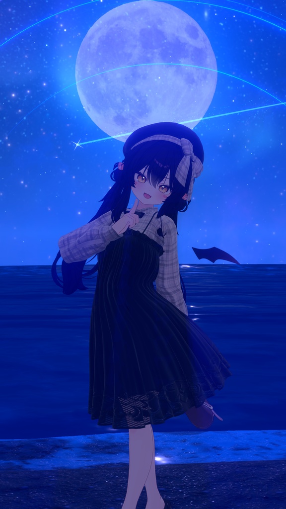 【20-Avatars】☆発売記念セール開催中☆Sleep Layered Dress-ぽやしみレイヤードワンピース【しなの輝夜ラムネまよ対応】