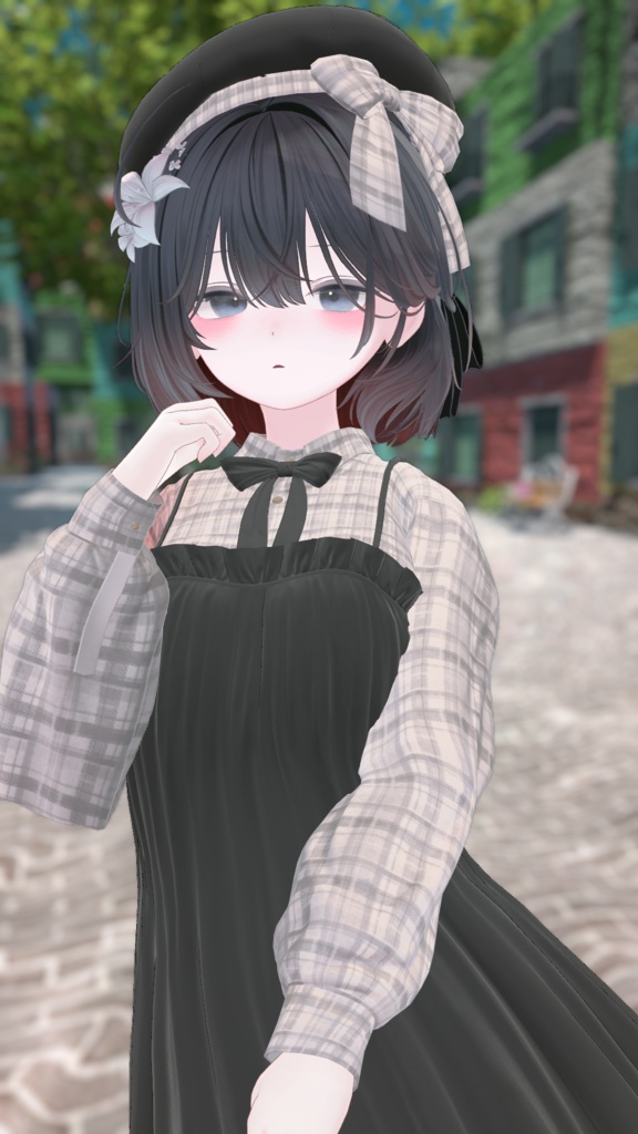 【20-Avatars】☆発売記念セール開催中☆Sleep Layered Dress-ぽやしみレイヤードワンピース【しなの輝夜ラムネまよ対応】