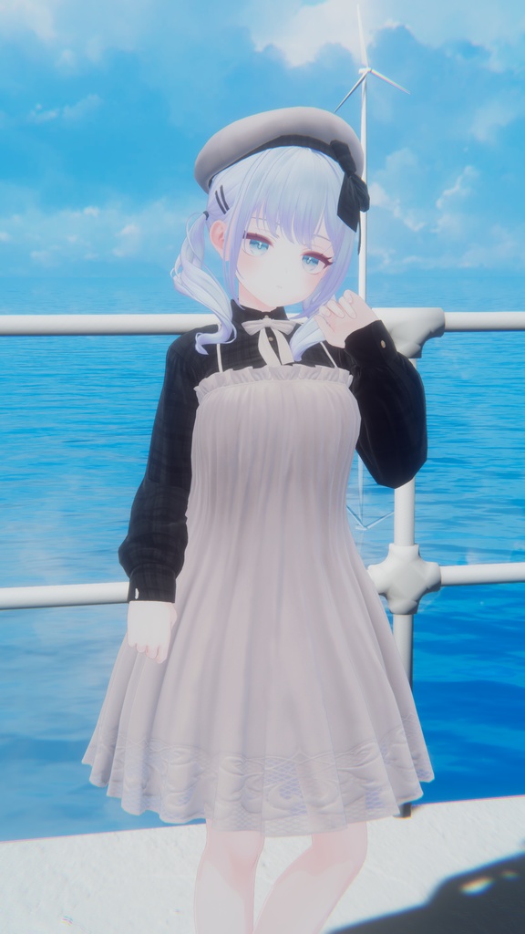 【20-Avatars】☆発売記念セール開催中☆Sleep Layered Dress-ぽやしみレイヤードワンピース【しなの輝夜ラムネまよ対応】