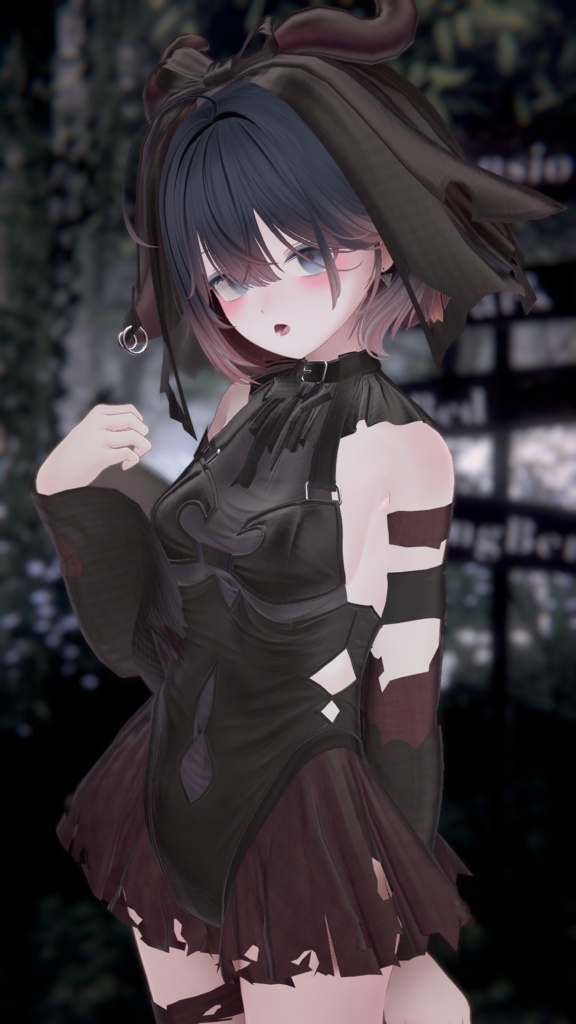 ☆発売記念セール開催中☆【12-Avatars】Sleepy Creepy Bunny-ぽやこわバニー【しなの輝夜ミルフィエク対応】
