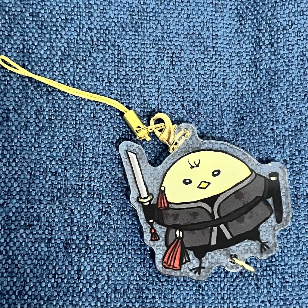 【再販】ひよこシンクレアアクキーこむげ