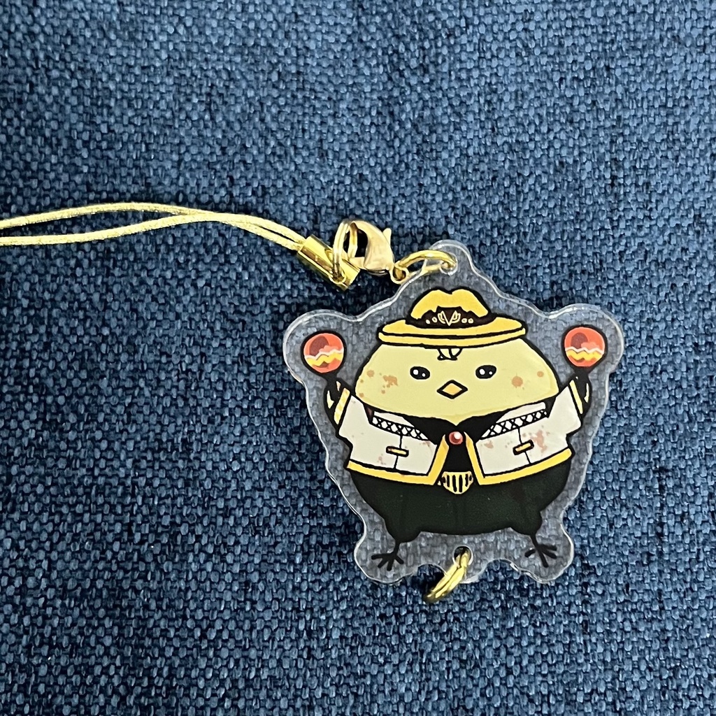 【再販】ひよこシンクレアアクキーまりあっち