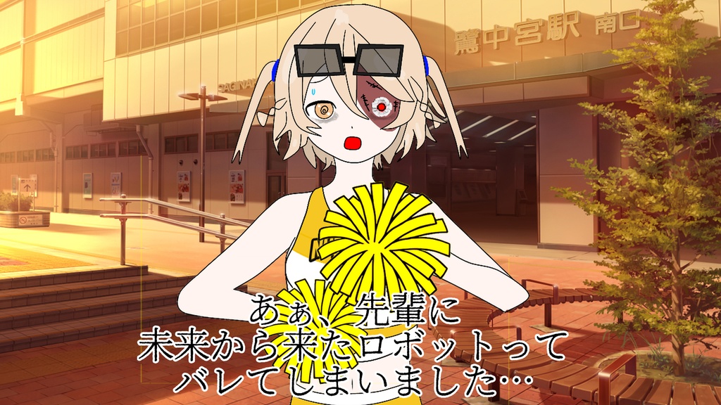 ナースロボ_タイプT 【初心者~上級者まで使いやすい!大容量立ち絵!】Bigwillow式立ち絵素材 ver1.0