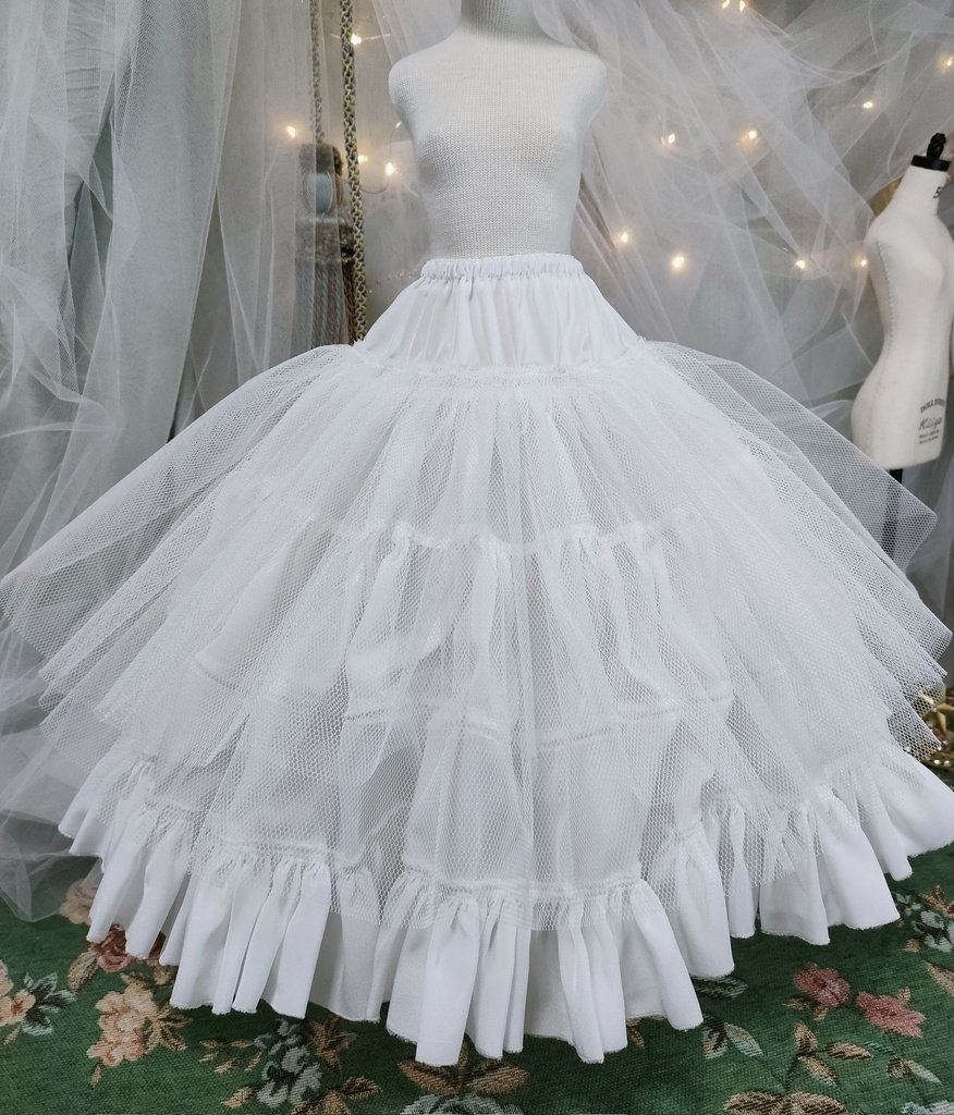 ワイヤー入りパニエについて