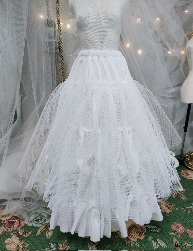 ワイヤー入りパニエについて