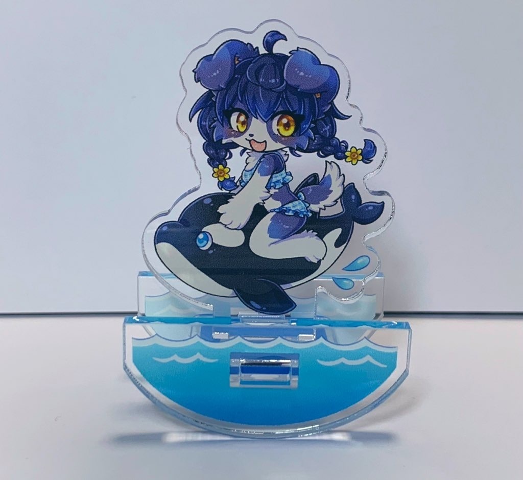 【アクスタ】シャチとゆらゆらコトリタ