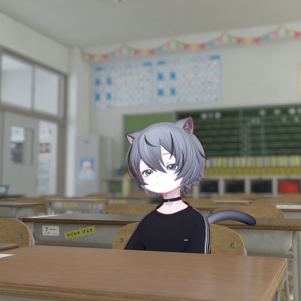 ADDHARD-こどもくうた-infantilization Kuuta +改変用シェイプキーとマスク付き‼️