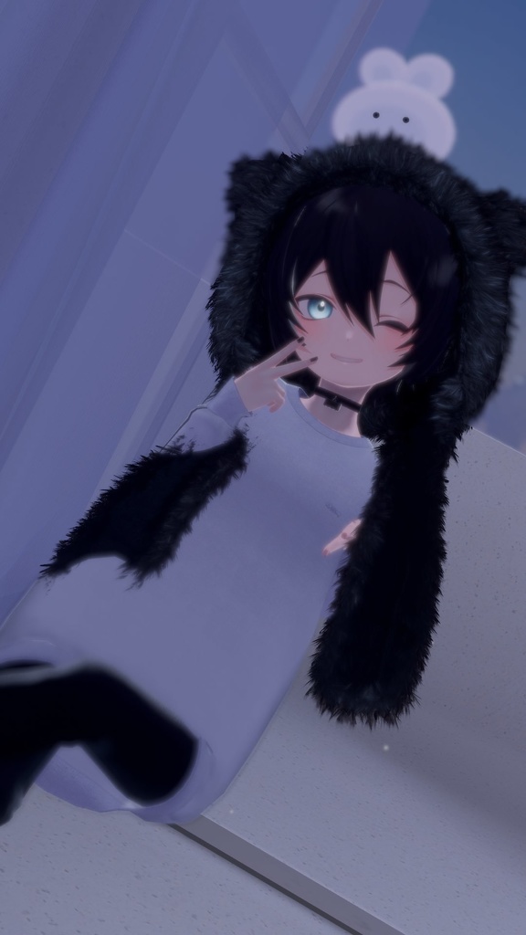 ADDHARD-こどもくうた-infantilization Kuuta +改変用シェイプキーとマスク付き‼️