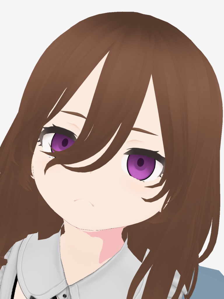 【無料VRoid】病み系少女.vrm