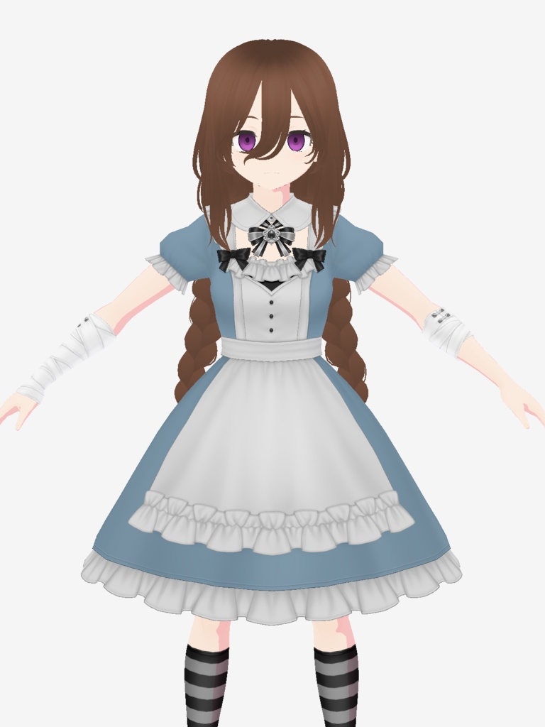 【無料VRoid】病み系少女.vrm