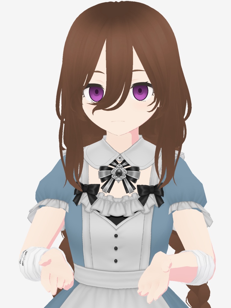 【無料VRoid】病み系少女.vrm