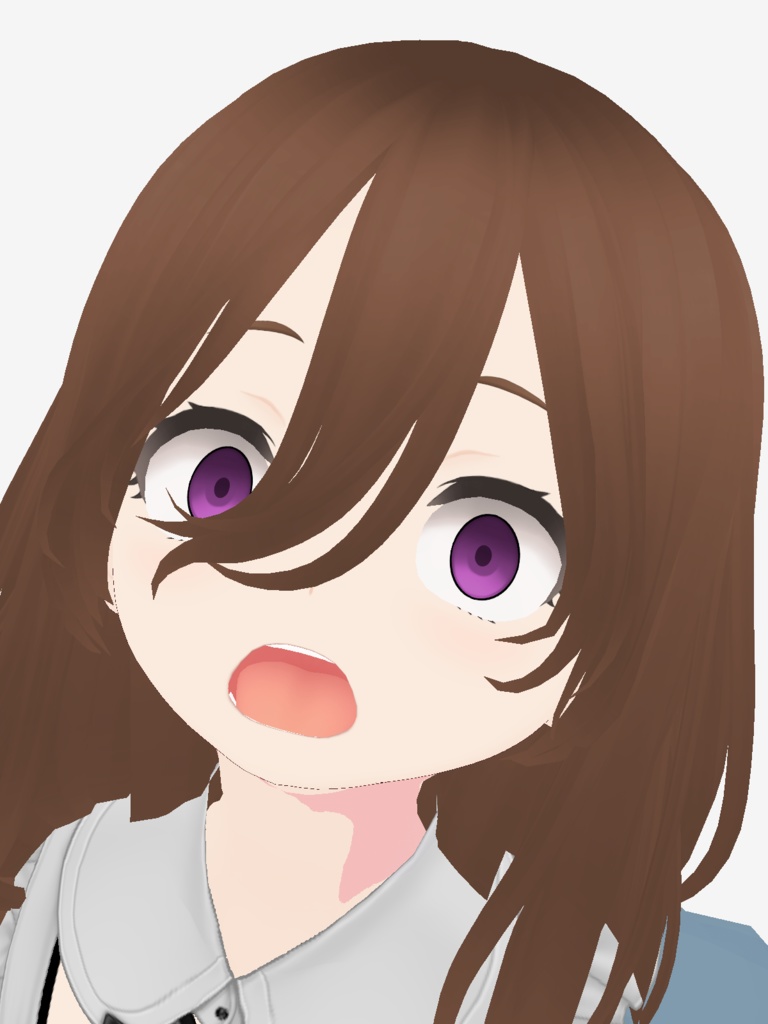 【無料VRoid】病み系少女.vrm