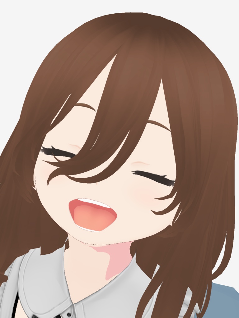 【無料VRoid】病み系少女.vrm