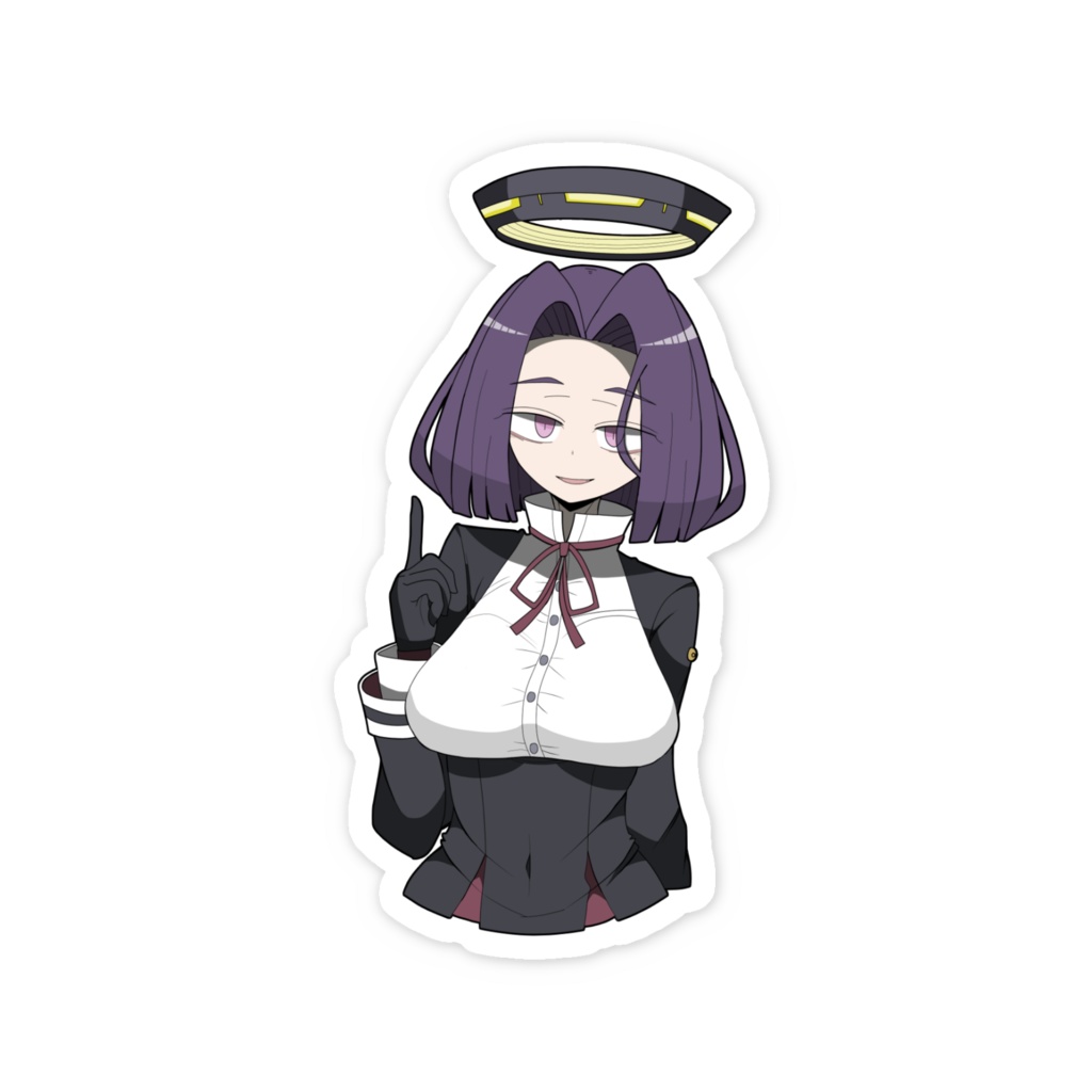 艦これ 龍田 スマホステッカー