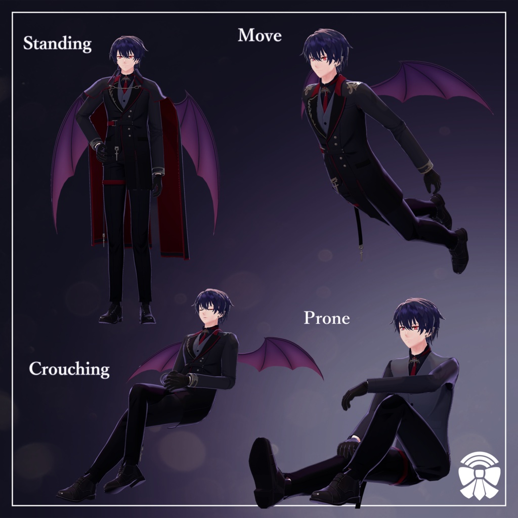 オリジナル3Dモデル「ラクライ」【Quest対応】