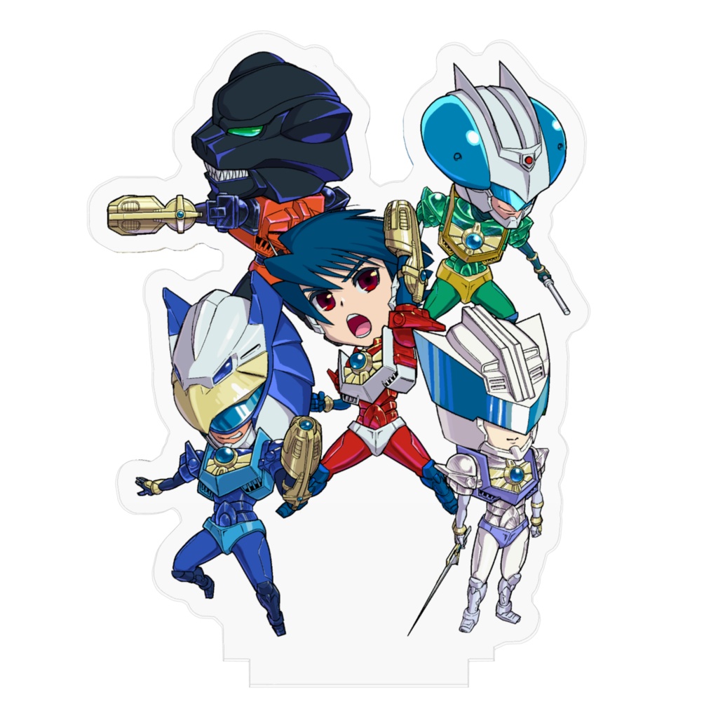 マグネパワーズアクリルフィギュア