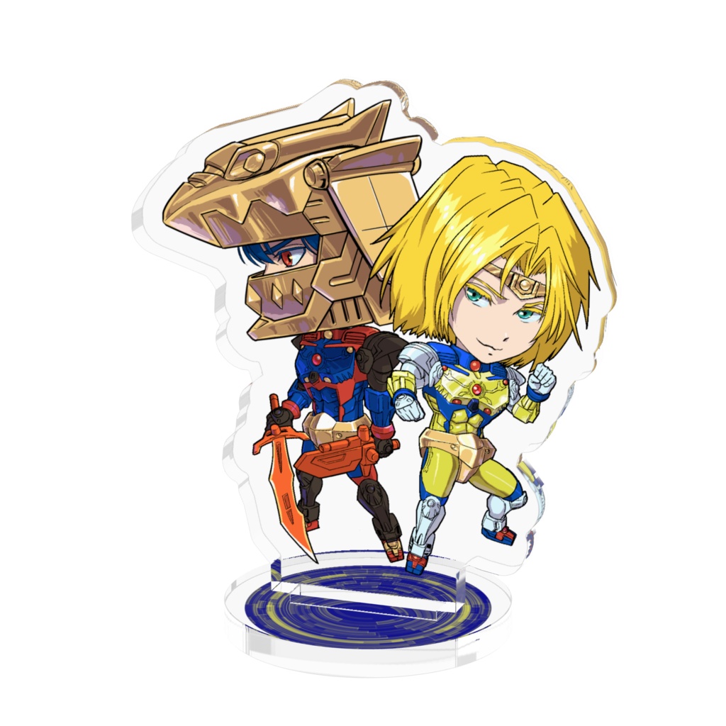 SDソロモン＆ゼットアクリルフィギュア