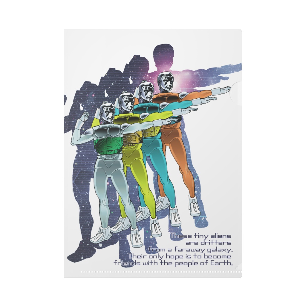 M10Xクリアファイル