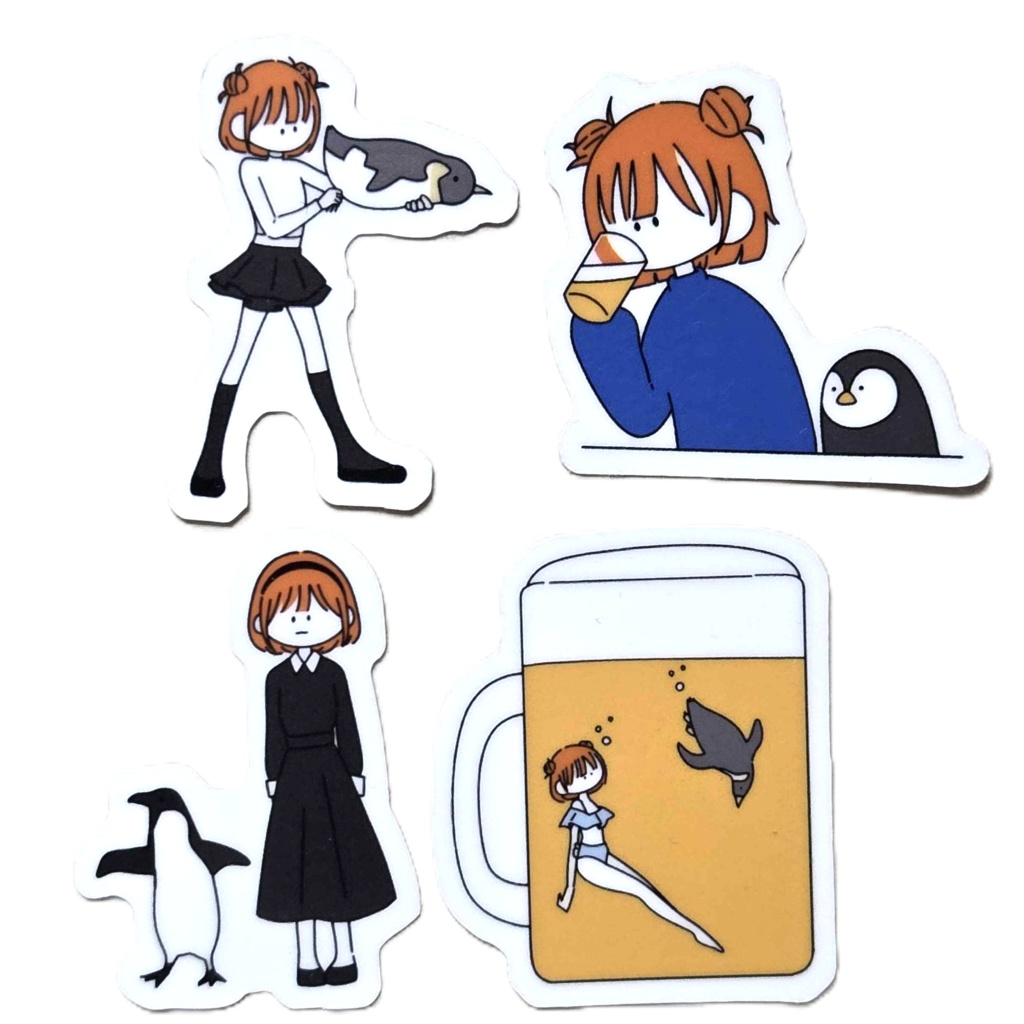 ステッカー（4種）